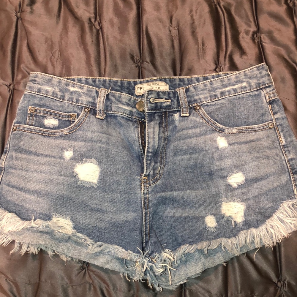FREE PEOPLE JEAN SHORTS